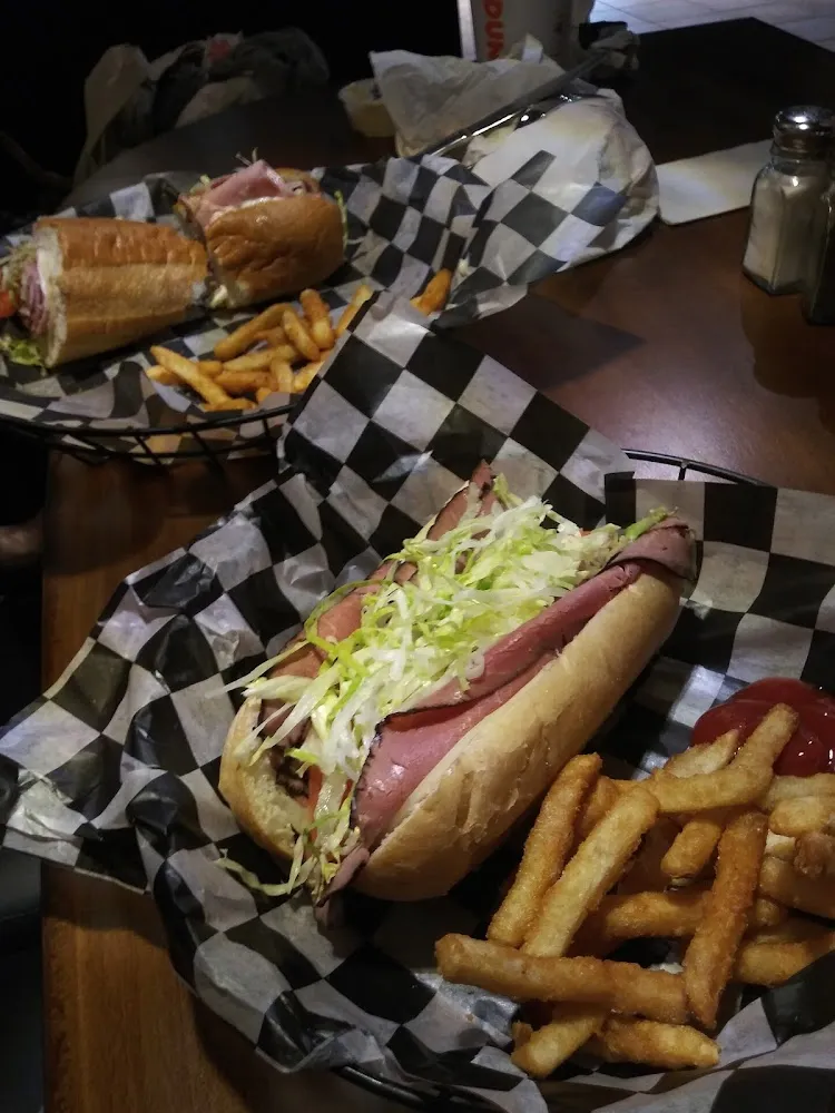 Roast Beef and Italian Sub